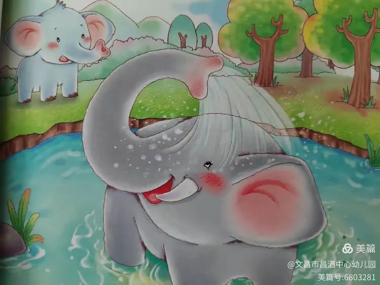 文昌市昌洒中心幼儿园—小二班王文博小主播绘本故事分享《想飞的小象》